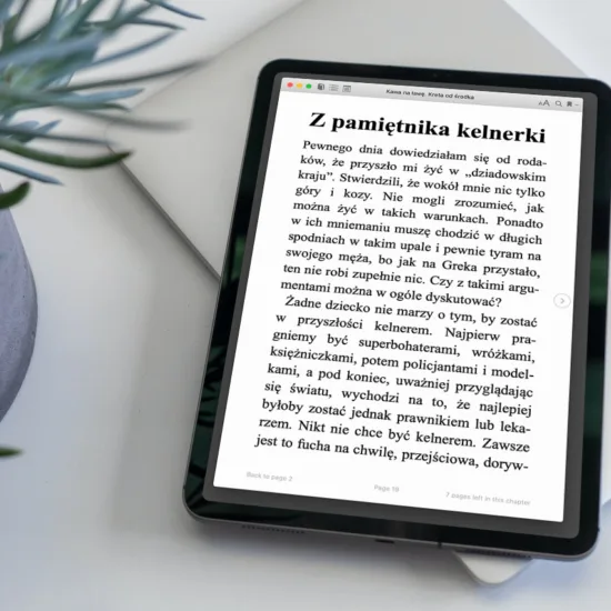 „Kawa na ławę. Kreta od środka.” (E-BOOK), Format Epub i Mobi, Karolina Krajnik