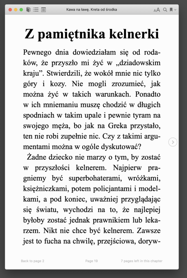 „Kawa na ławę. Kreta od środka.” (E-BOOK), Format Epub i Mobi, Karolina Krajnik