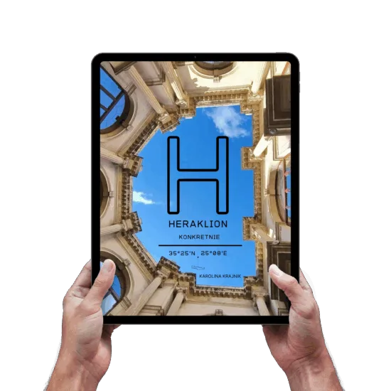 Heraklion KonKRETnie (E-BOOK) Przewodnik PDF, Karolina Krajnik