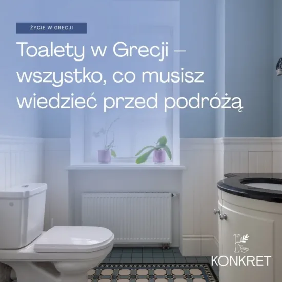 Toalety w Grecji