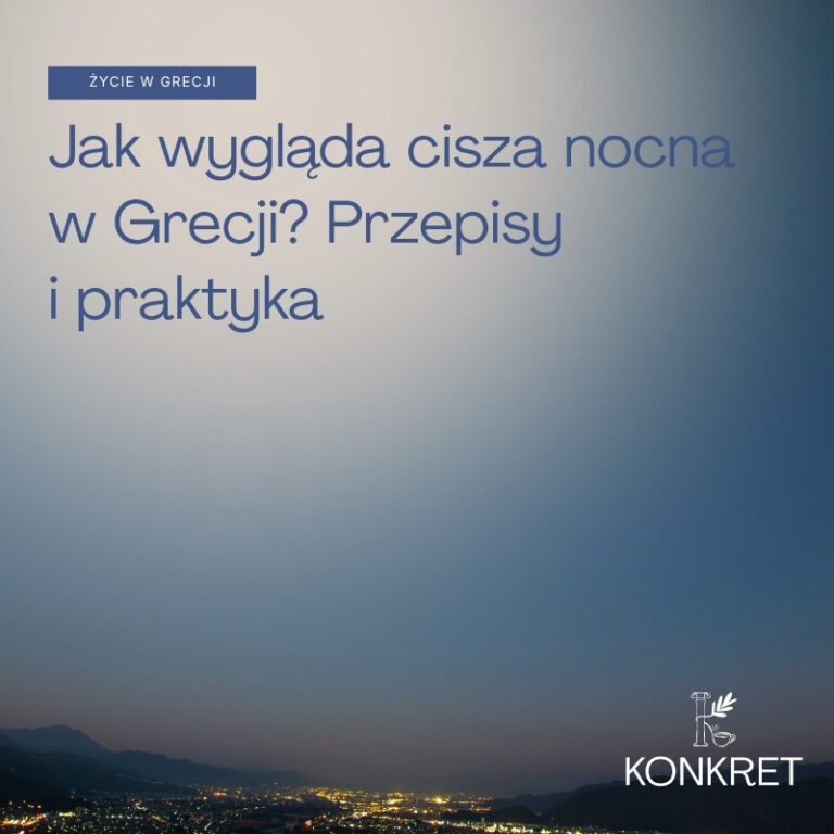 Cisza nocna w Grecji