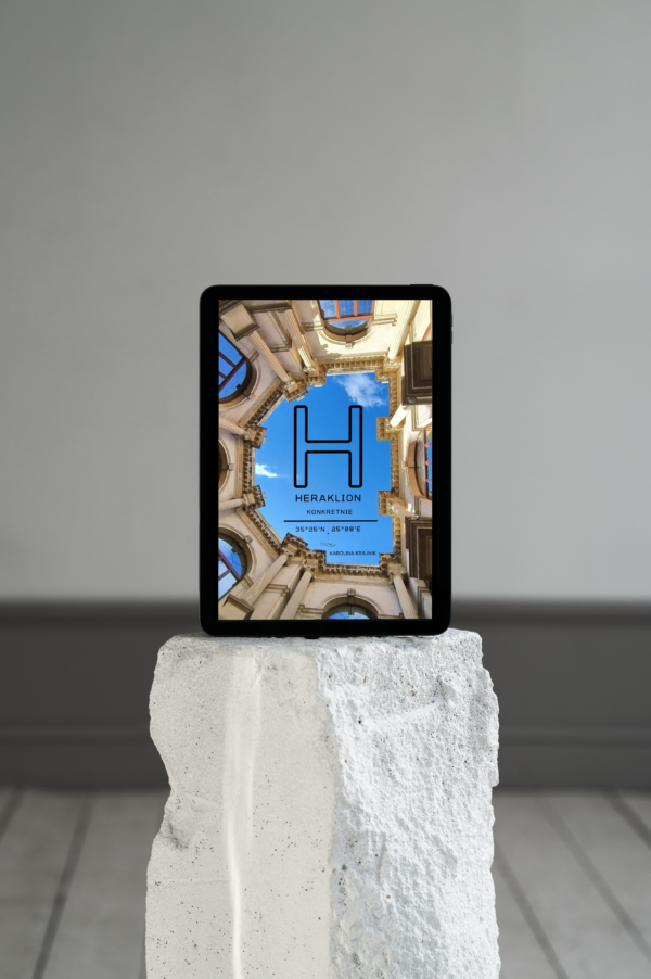 Heraklion KonKRETnie (E-BOOK) Przewodnik PDF, Karolina Krajnik